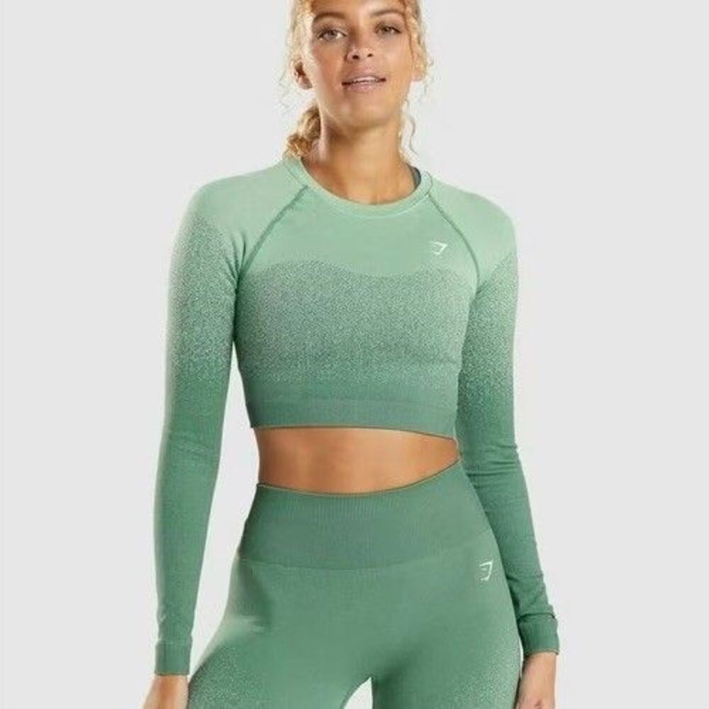 Gymshark Adapt Ombre Seamless Long Sleeve Women’s Small